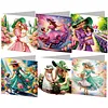 6pcs Diamond Painting My Dearest Mother Greeting Card with Envelope for Family Friends Holiday Gift Congratulations