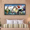 My Neighbor Totoro-11CT Stamped Cross Stitch 75*40cm(Big Size)
