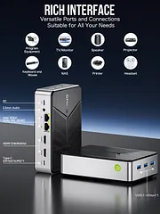 N150 Lake Twin Intel GMKtec G9 NucBox GMKtec ミニPC Dual-system PC Mini NAS 4-bay ミニPC