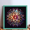 Mandala-11CT Stamped Cross Stitch 40*40cm