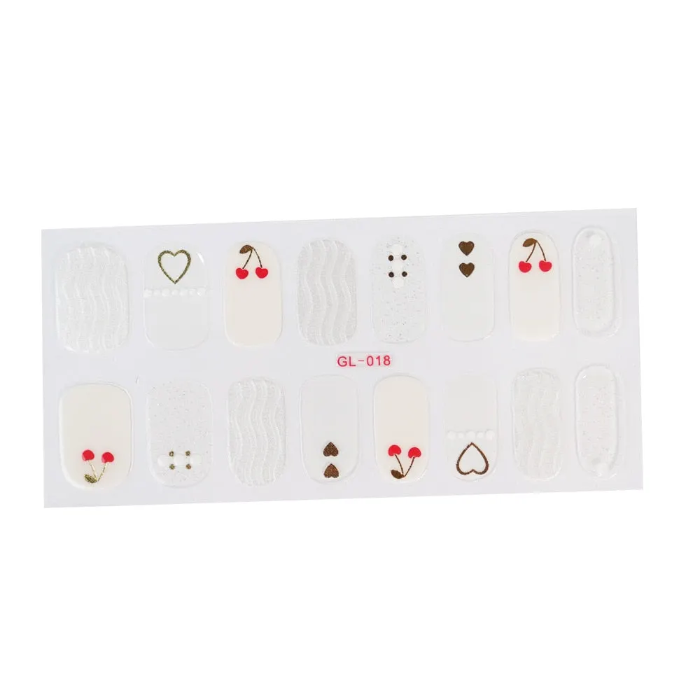 Three Sorts 0f Nail Stickers Nail Wraps DIY Full Cover Nail Stickers Novidades Designer Nail Decals Nails Sticker Designer