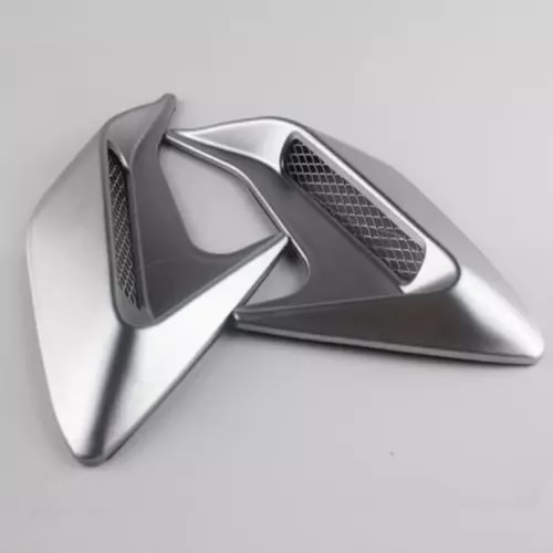 Dronehint For Car Body Side Trim Parts Decoration Air Vent Inlet Decor New 2pc Universal (For: Acura) Parts