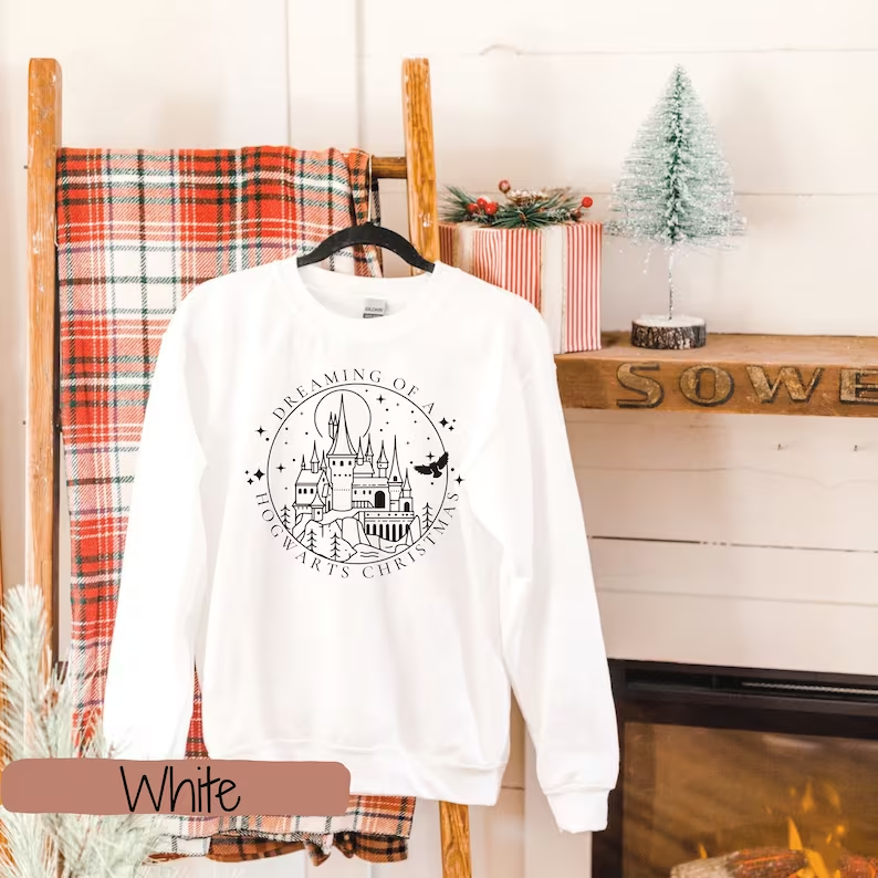 Magic Wizard School Christmas Sweatshirt