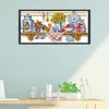 Kitchen-14CT Stamped Cross Stitch Kit(40*22cm)