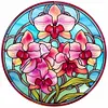 (Multi-Style) Flower Glass Painting - Paint By Numbers Acrylic Painting 40*40CM(HOT)