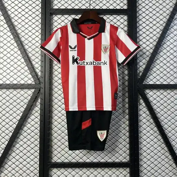 Kids Athletic Bilbao 25/26 Home Football Jersey