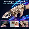 Mechanical Claw Model Kit 3D Wooden ClawBot Puzzle for Adults and Teens Self-Assembly Robot Arm Building Kits to Build Laser-Cut Wooden Puzzle Mechanical Toy Realistic Robot Toy Gifts