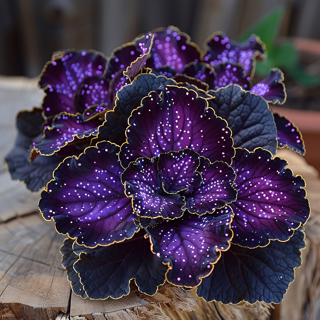 Rare Galaxy Polka Dot Begonia🌌☘️ - Interior Design, Foliage Plants ✨🏘️