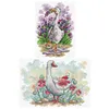 【Limited Stock Sale】(2pcs) Gooses-14CT Stamped Cross Stitch 30*21cm(Bundle Sale)