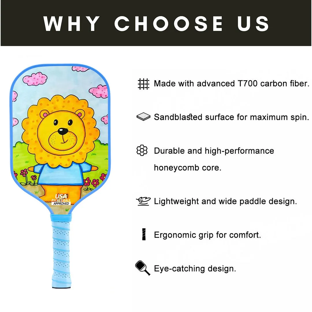 Original Paddle (16mm) T700 Sandblasted Carbon Fiber-Joyful Jot Paddle