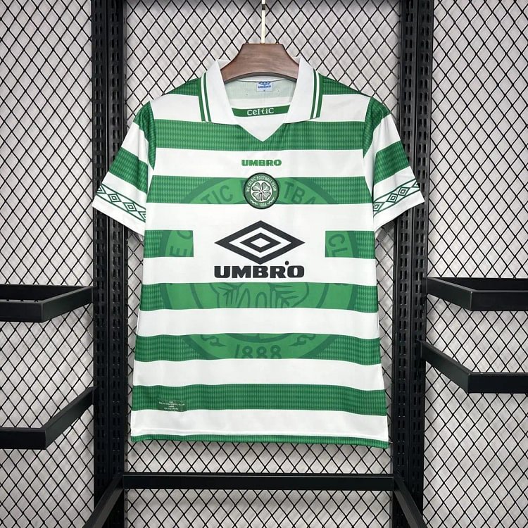 Celtic 1998/99 Retro Home Football Jersey