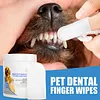 Pet Dental Cleaning finger Wipes(1BOX-50PCS)