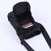 Crossbody Water Bottle Bag Adjustable Strap with Front Pocket for Hiking Camping