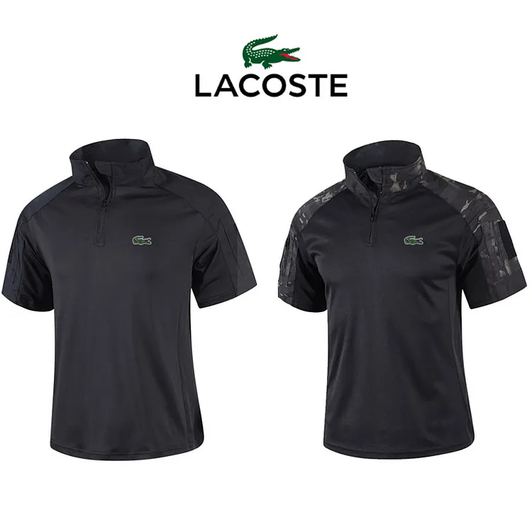 Lacoste&reg; mu&scaron;ka američka kamuflažna majica kratkih rukava za van, paket od 2