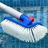 180 Degree Rotating Hand Scrub Brush Curved End Pool Cleaning Brush for Bathroom