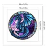 (Counted/Stamped) Pterosaur - 18CT Cross Stitch 20*20cm/7.87*7.87in