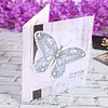 12pcs 5D DIY Diamond Painting Greeting Card Special Shaped Xmas Postcard