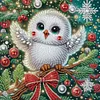 (US Local)4pack Xmas Animal-Special Shaped Diamond Painting Kit(30x30cm)