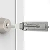 2-in-1 Stainless Steel Key Decoder Portable Precision Hook And Pickup Hand Tool
