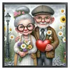 (Multi-Style) Old Couple-11CT Stamped Cross Stitch 40*40cm/15.75*15.75in