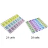 Nail Art Storage Box Diamond Painting Crystal Beads Organizer Holder Case