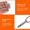 Titanium Emergency Whistle Ultralight Loud Safety Survival Whistle with Lanyard