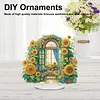 DIY Acrylic Special Shape Diamond Painting Desk Ornament Decor Kit
