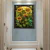 【Limited Stock Sale】（Big Size)Sunflower Glass Painting-Paint by Numbers Acrylic Painting 50*60CM