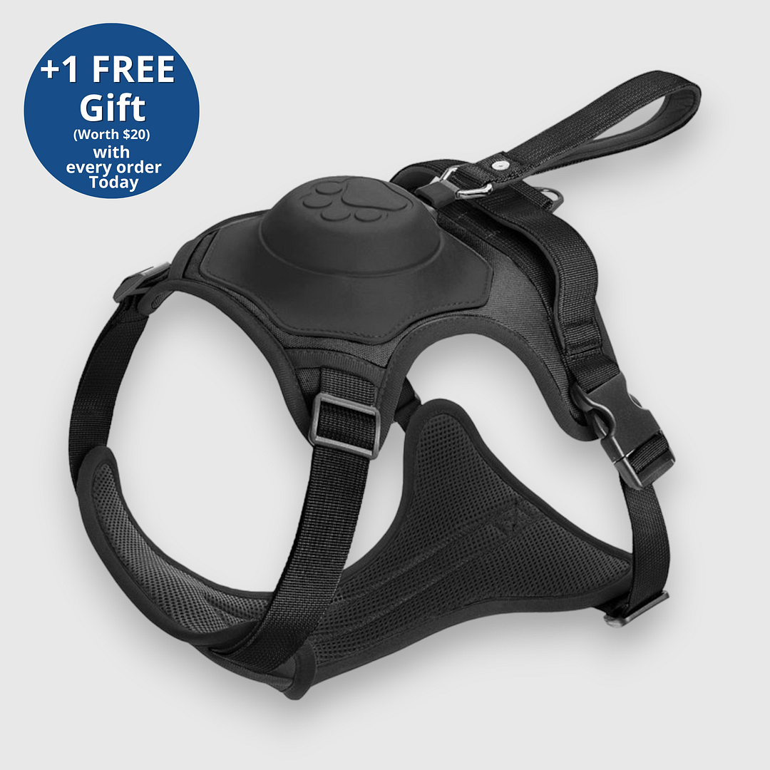 Poochbark&trade; 3 in 1 Dog Harness with Built-In Leash