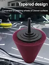 Burnishing Ball Polishing Cone Detailed Scratch Polishing for Car Tire Hub Care
