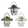 LED Camping Lamp Dimmable Retro Camping Lighting with Hook for Outdoor Equipment