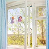 2pcs Crystal Light Catcher Diamond Painting Angel Suncatcher Hanging Kits