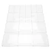 [US Local Warehouse] 18 Slot Acrylic Brochure Pamphlet Holder Wall Mount 6 Magazine 12 Pamphlet Pockets Wall Pocket Organizer 10/5inches Trifold Brochure Holder for Flyer Literature Menu Advertise