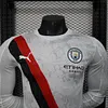 2025-2026 Long Sleeve Player Version Manchester City Club World Cup Away Football Shirt 1:1 Thai Quality