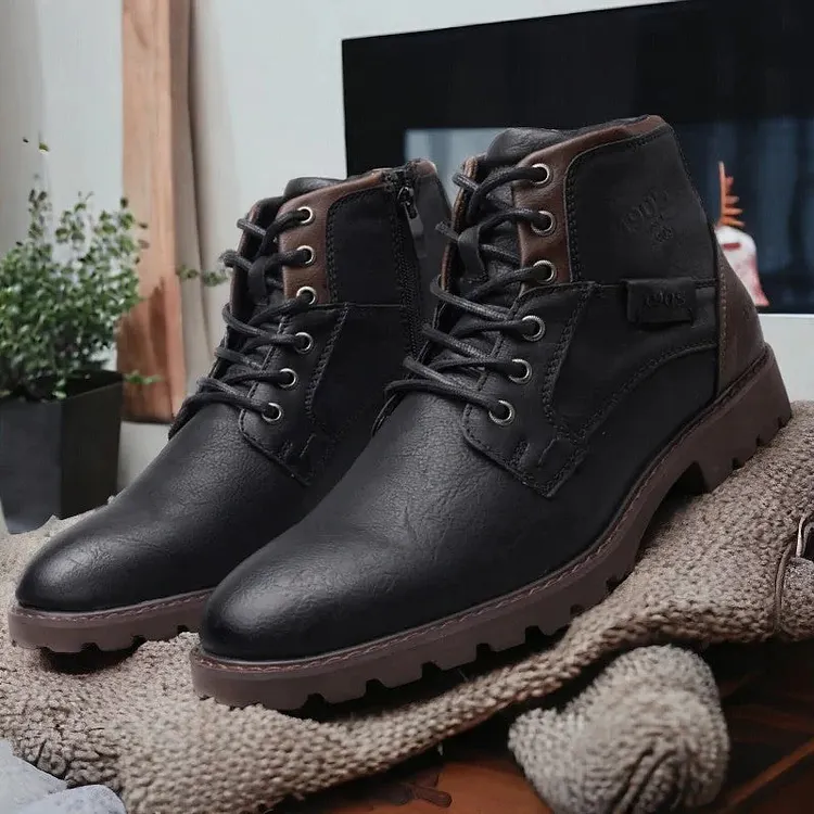 Leather Ankle Boots