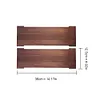 [US Local Warehouse] 2Pcs BBQ Picnic Table Plate Wooden IGT Table Extension Board for Outdoor Camping