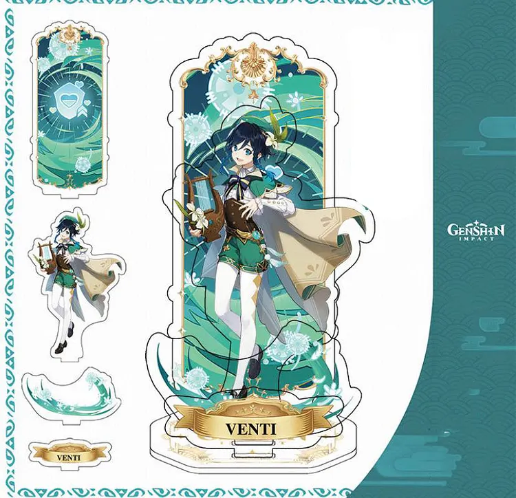 Genshin Toys Venti Acrylic Stand Figure