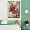 Butterflies Peonies-Full Round Diamond Painting 40*60CM