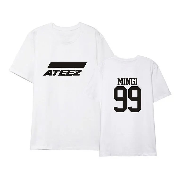 ATEEZ Member Name Casual T-shirt