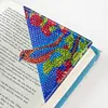 4pcs DIY Rhinestones Mosaic Diamond Painting Corner Bookmark Kit