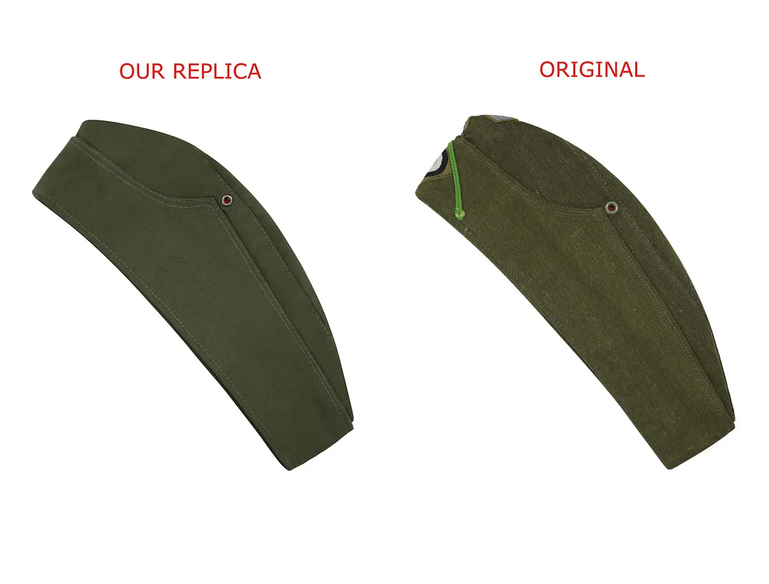   DAK Tropical Afrikakorps Overseas Cap Olive Brown German-Uniform