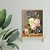 Flowers - 11CT Stamped 3 Strands Cross Stitch 50*40cm/19.69*15.75in