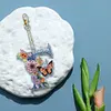 DIY Diamond Painting Butterfly Flower Lettter Keychain Kit