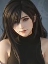 Sweater Ver. Tifa Lockhart Decorative Painting - (FF7) Final Fantasy VII - Xingkong Studio