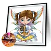 >SALE<5D Big Eyes Doll Diamond Painting Full Round Drill Rhinestone Kit (B956)