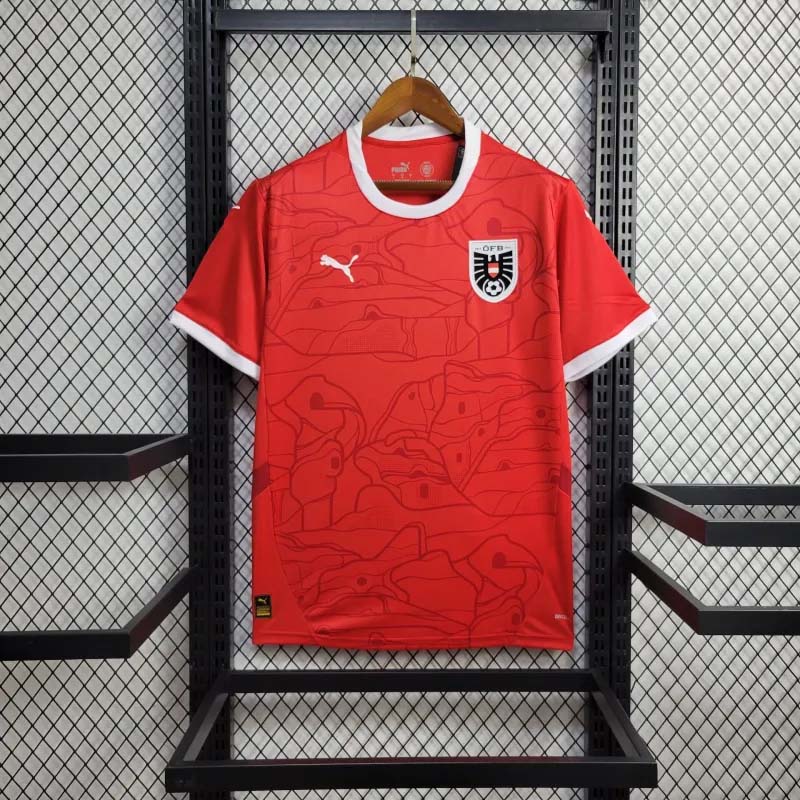 2024 Austria Home Football Shirt 1:1 Thai Quality
