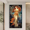 (Stamped/Counted) Star Goddess - 11CT Cross Stitch 50*90cm/19.69*35.43in