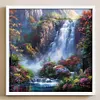 Waterfalls-Full Round Diamond Painting 50*50CM