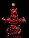 POP WCF Scale Flame-Flame Fruit 2.0 - ONE PIECE Resin Statue - UNO Studio