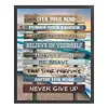 (Stamped/Counted) Words-11CT Cross Stitch 40*50cm
